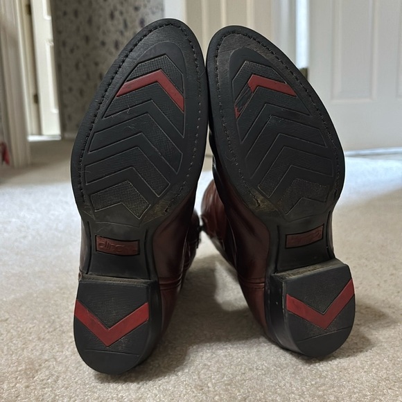 Men’s Dingo Brown Cowboy 12” Western Boots D105981 Size 9D - Picture 3 of 8